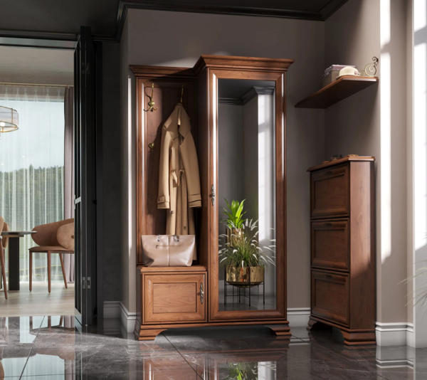 Шкаф с вешалкой КЕНТАКИ S320-PPK/110P